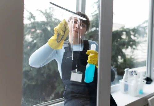 Nettoyage de vitres intérieures et extérieures à Cournon
